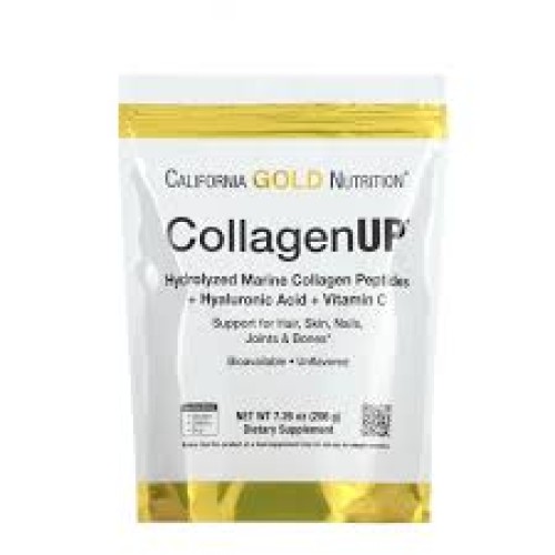 California Gold Nutrition, CollagenUP®, Hydrolyzed Marine Collagen Peptides with Hyaluronic Acid and Vitamin C